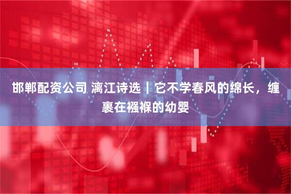 邯郸配资公司 漓江诗选｜它不学春风的绵长，缠裹在襁褓的幼婴
